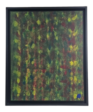 Tableau Doux Mélange Acrylique appliquée par couches superposées 