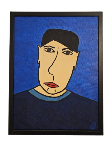 Tableau période bleue de Pablo Picasso à l huile